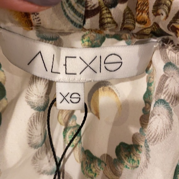 NWT ALEXIS BENETT SKIRT "Sea" SIZE XS - Picture 9 of 10